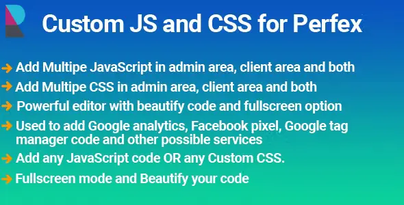 Download Elite Custom JS and CSS module for Perfex CRM