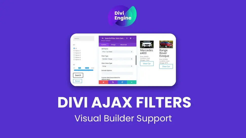 Download the Divi Ajax Filter plugin