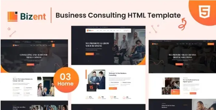 Download Bizent consulting HTML template