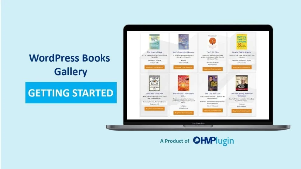 Download WordPress Books Gallery (Premium) plugin
