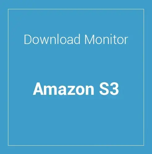 Download the Download Monitor Amazon S3 plugin