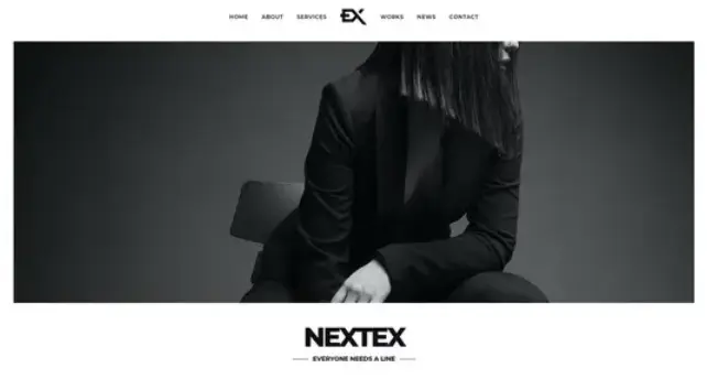 Download Nextex photography studio single page template for WordPress