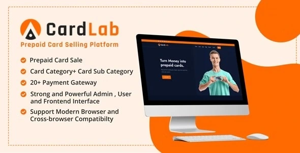 Download the CardLab - Prepaid Card Selling Platform script