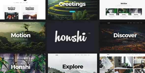 Download the Honshi theme for WordPress