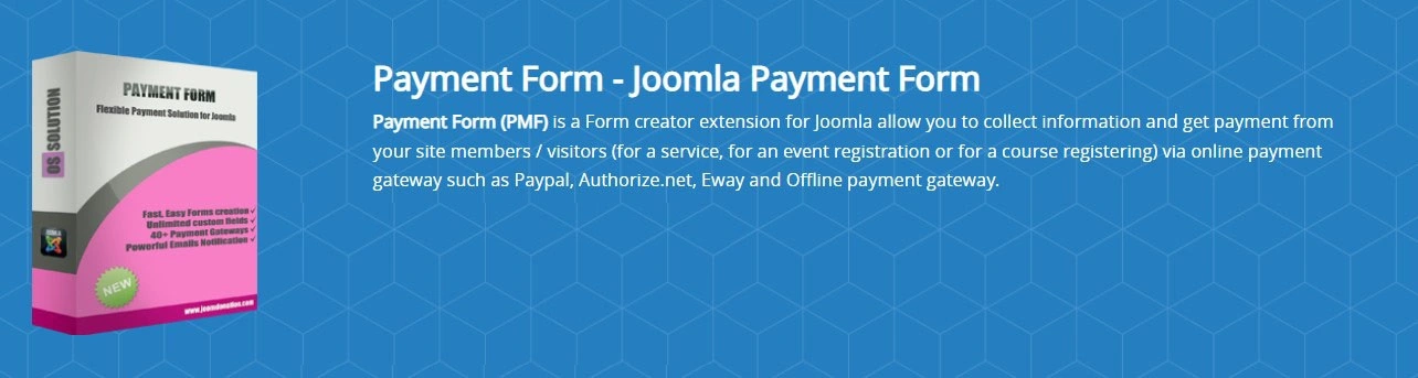 Download OS Payment Form plugin for Joomla