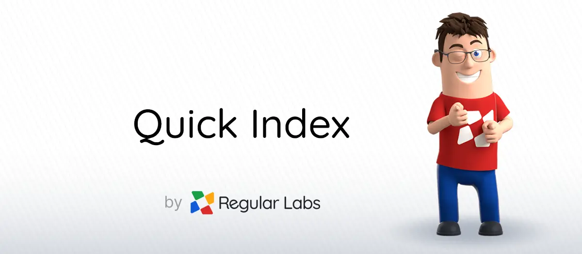Download Quick Index Pro plugin for Joomla