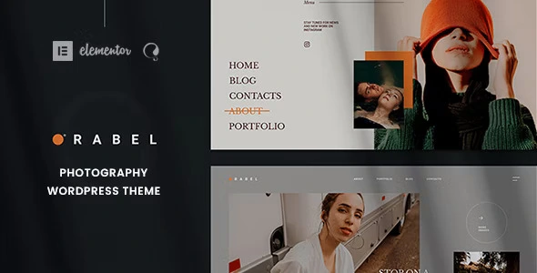 Download Orabel photography template for WordPress