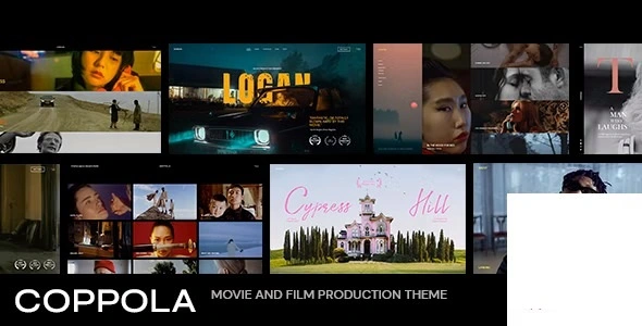 Download Coppola movie and cinema template for WordPress