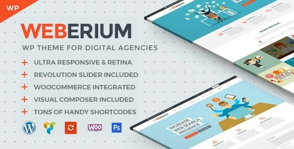 Download Weberium theme for WordPress