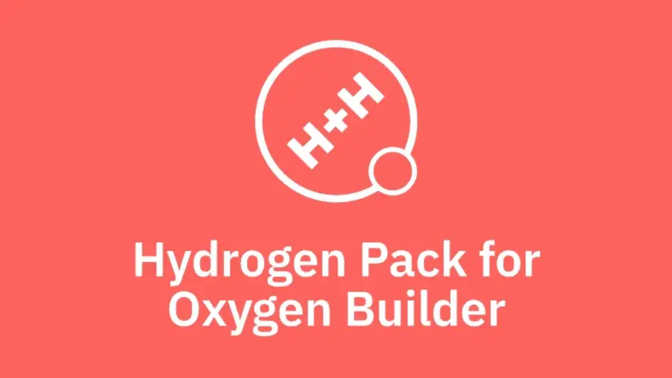 افزونه Hydrogen Pack برای اکسیژن بیلدر