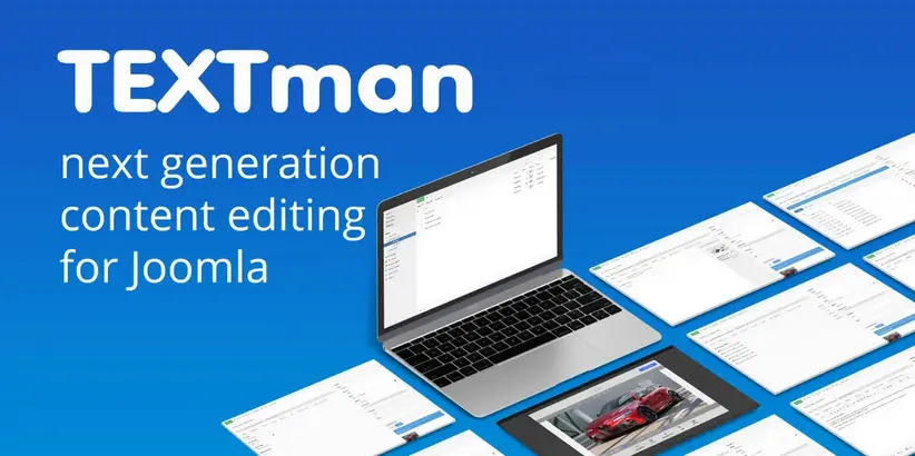 Download TEXTman plugin for Joomla