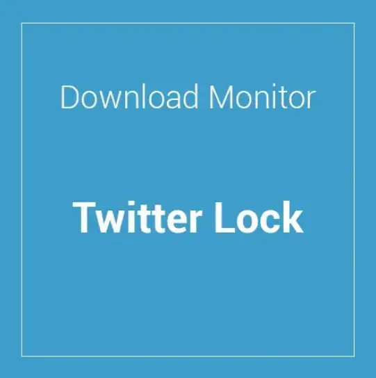 Download the Download Monitor Twitter Lock addon