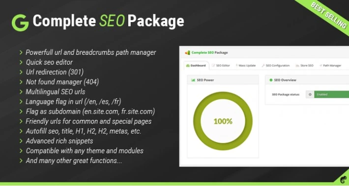 Download the Complete SEO Package plugin for Open Card