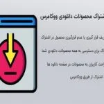 افزونه اشتراک ویژه دانلود- Subscription Downloads