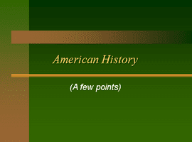 پاورپوینت American History