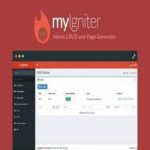 اسکریپت myIgniter مدیریت اپلیکیشن ها- Admin CRUD and Page Generator