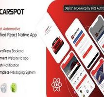 اپلیکیشن CarSpot – Dealership Classified React Native App