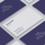طرح کارت ویزیت سالن زیبایی Nail Studio Business Card