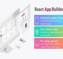 نرم افزار ساخت اپلیکیشن بدون برنامه نویسی React App Builder