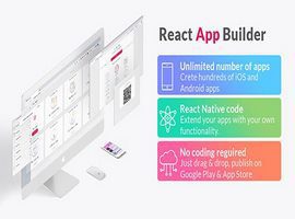 نرم افزار ساخت اپلیکیشن بدون برنامه نویسی React App Builder