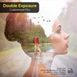 اکشن فوتوشاپ Double Exposure Customizer Pro – Photoshop Action