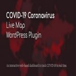 افزونه نقشه زنده COVID-19 Coronavirus برای وردپرس