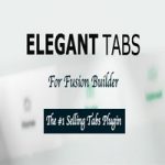 افزونه Elegant Tabs برای فیوژن بیلدر و آوادا