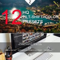 پریست لایتروم  ۱۲ HQ Tilt-Shift+Color Presets