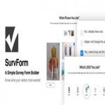 افزونه SurvForm برای وردپرس