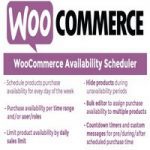 افزونه WooCommerce Availability Scheduler