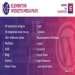 افزونه Elementor Widgets Mega Pack