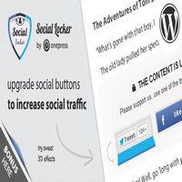 افزونه Social Locker برای وردپرس