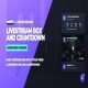 افزونه Twitch LiveStream Box and Countdown برای وردپرس