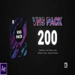 افترافکت VHS PACK