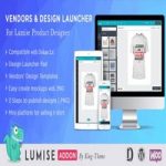 افزونه Vendors & Design Launcher Addon for LUMISE Product Designer