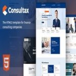قالب HTML مشاوره اقتصادی Consultax