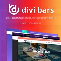 افزونه Divi Bars