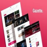 قالب Gazette محصول joomshaper برای جوملا