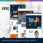 قالب آموزش آنلاین Vue Nuxt آموزش مجازی Kipso