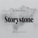 فونت Storystone