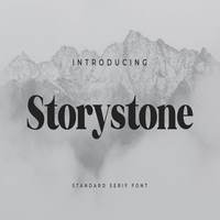 فونت Storystone