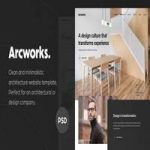 قالب Arcworks – Architecture Firm PSD Template