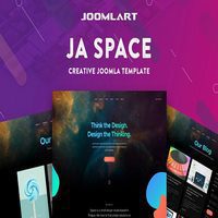 قالب JA Space برای جوملا