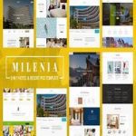 قالب Milenia – Hotel & Resort PSD Template
