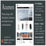 قالب Acumen برای فروشگاه ساز مجنتو