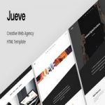 قالب HTML تک صفحه Jueve