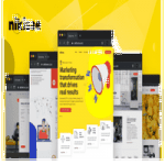 قالب Nikisae – Digital Marketing Agency HTML Template