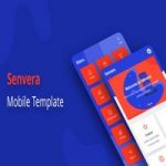 قالب HTML موبایلی Senvera