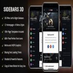 قالب SideBars 3D Mobile