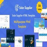 قالب HTML ریسپانسیو Solar Supplier